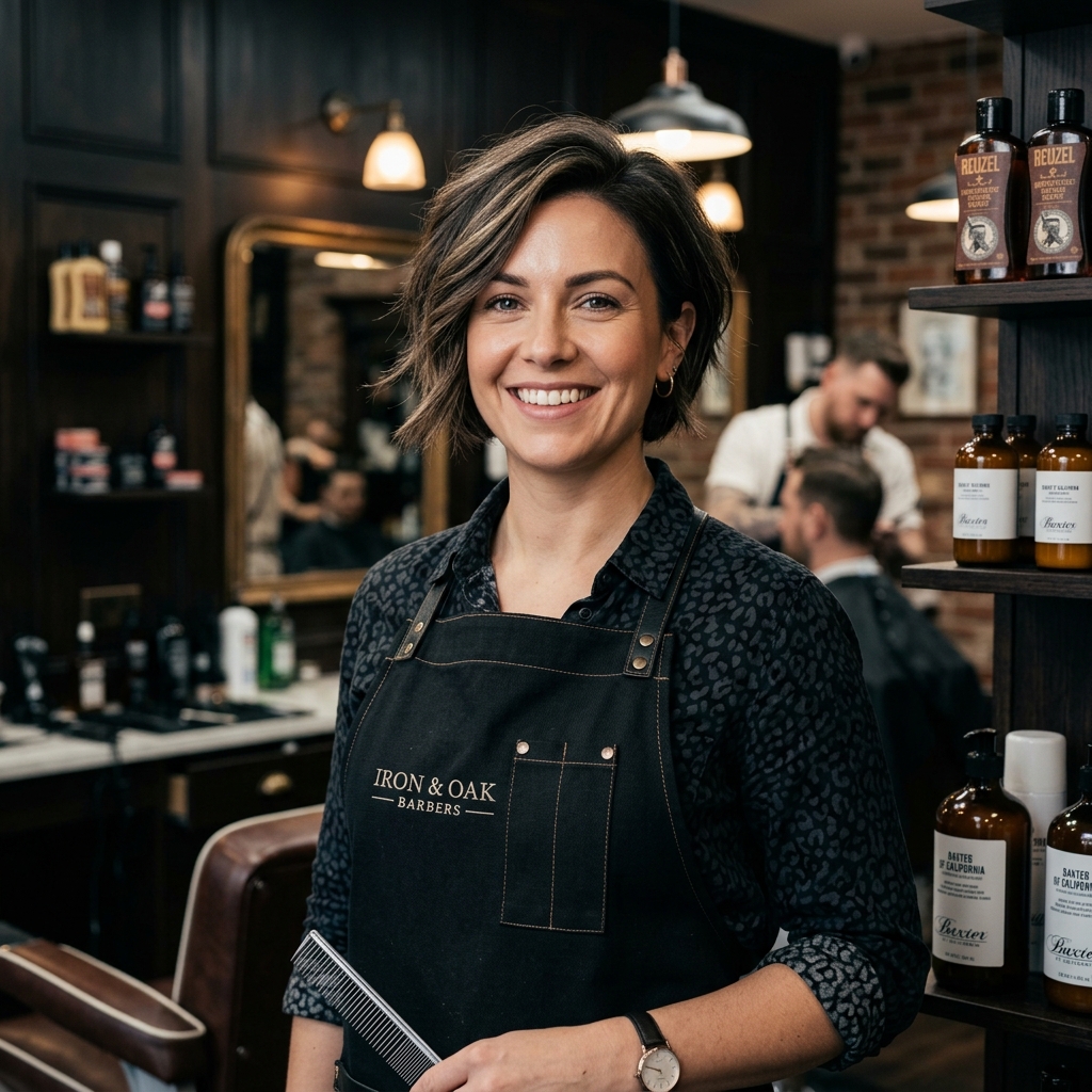 Megan Lewin - Shop Owner & Haircut Expert
